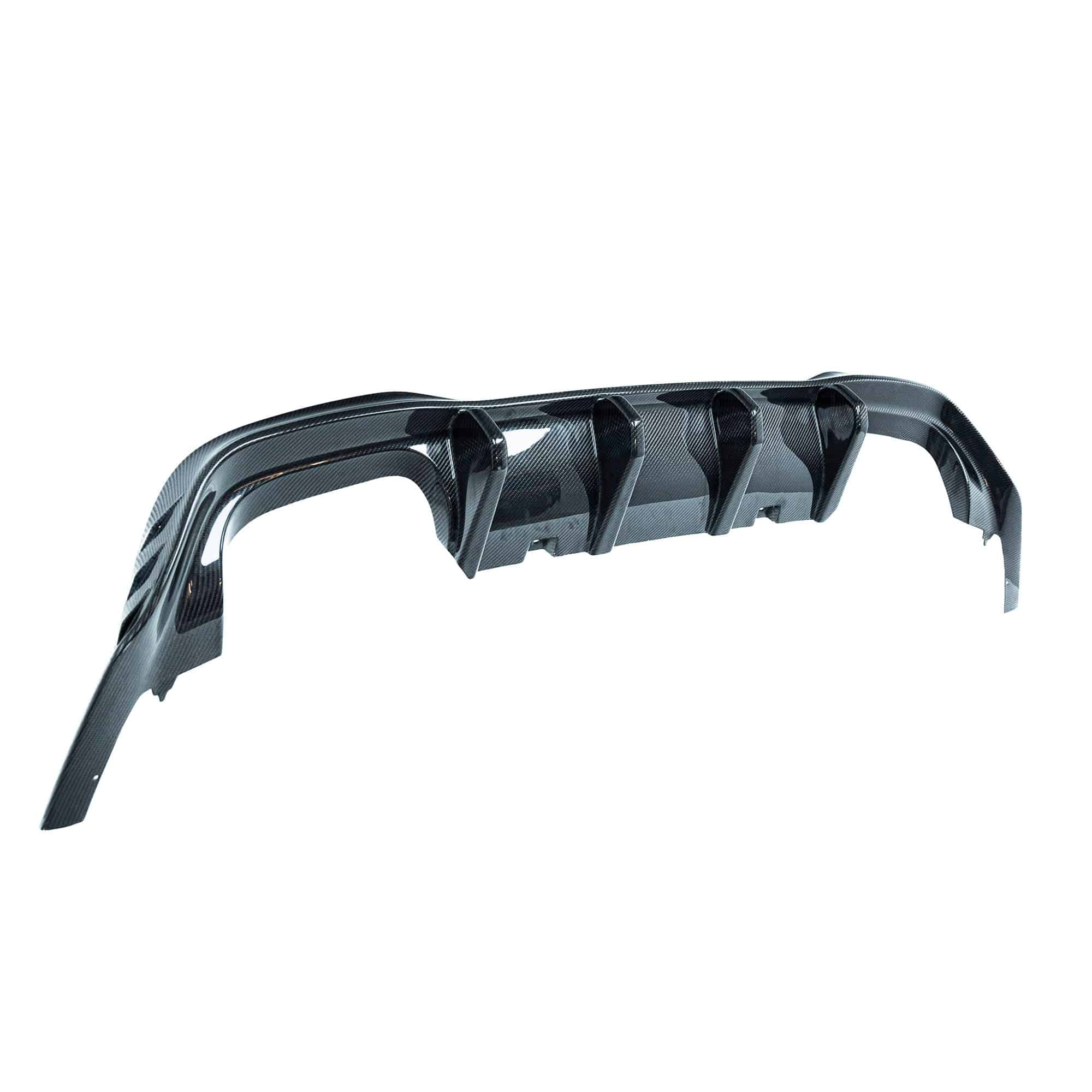 Volkswagen Golf R Mk8 & Mk8.5 Carbon Fibre ID - 01 Rear Diffuser (2020+) - Evolve Automotive